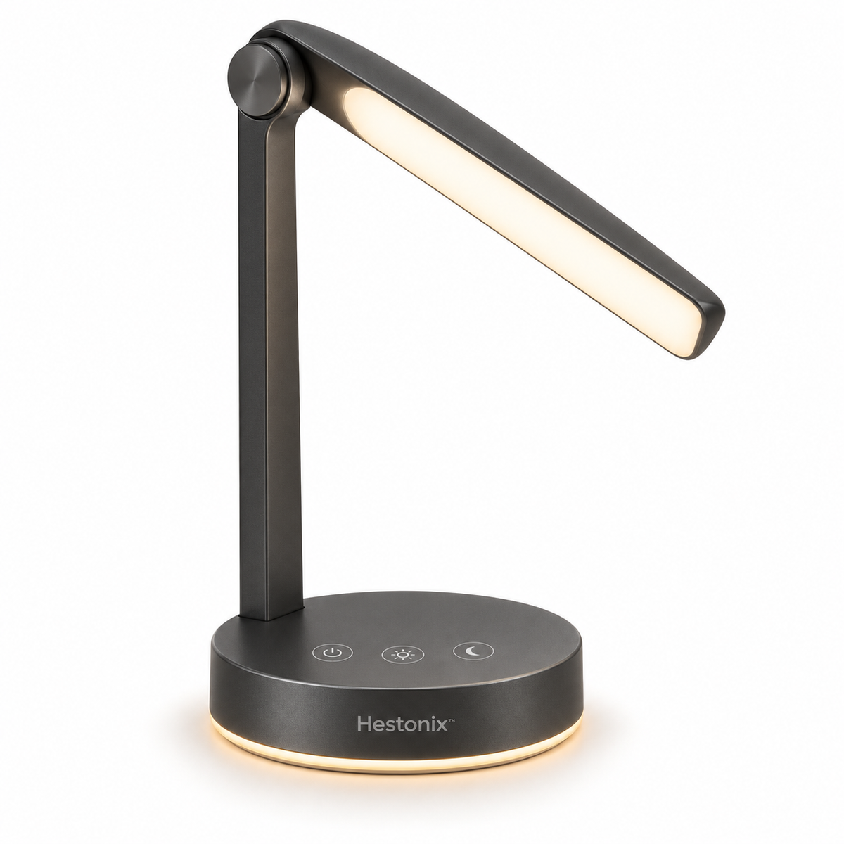 Hestonix™ Fold-Away Bedside Reading Lamp with Focused Night Reading Light and Soft Ambient Glow