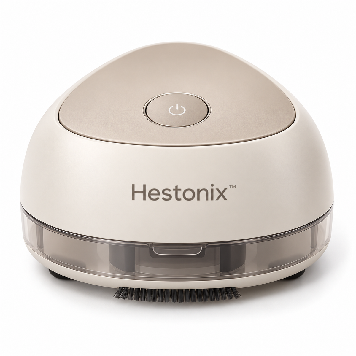 Hestonix™ Compact Desktop Vacuum with Edge Brush and Lift-Off Dust Cup